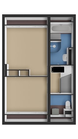 Clarissenhof 4, 1115 CE Duivendrecht - PG_3D_EersteVerdieping.jpg