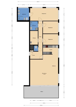 Sieradenweg 77, 1336 TB Almere - PG_2D_TweedeEtage.jpg