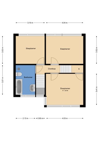 Jarenweg 45, 1335 CE Almere - PG_2D_EersteVerdieping.jpg