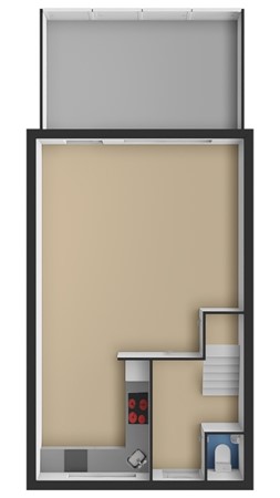 Haydnplantsoen 82, 1323 EH Almere - PG_3D_BeganeGrond.jpg