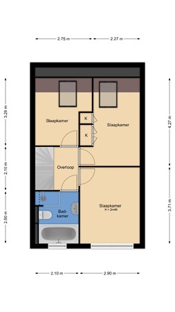Adrienne Solserstraat 12, 1325 NT Almere - PG_2D_EersteVerdieping.jpg