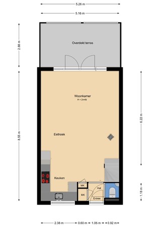 Princenhofplein 23, 1317 CH Almere - PG_2D_BeganeGrond.jpg
