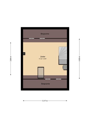 Princenhofplein 23, 1317 CH Almere - PG_2D_TweedeVerdieping.jpg