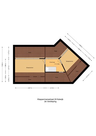 Klappermansstraat 24, 2223 SW Katwijk - 2e Verdieping - 2D.jpg