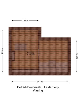 Dotterbloemkreek 3, 2353 JA Leiderdorp - Vliering - 2D.jpg