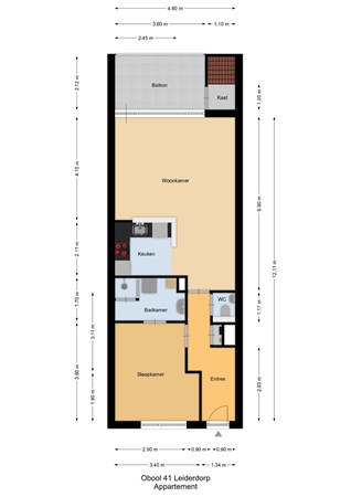 Obool 41, 2353 TG Leiderdorp - Appartement - 2D.jpg