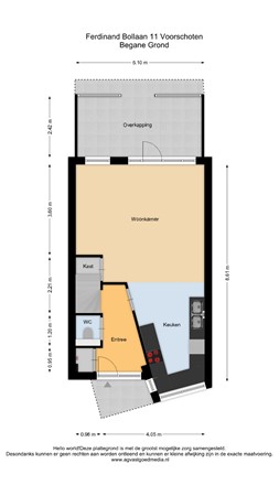 Ferdinand Bollaan 11, 2251 JD Voorschoten - Begane grond.jpg