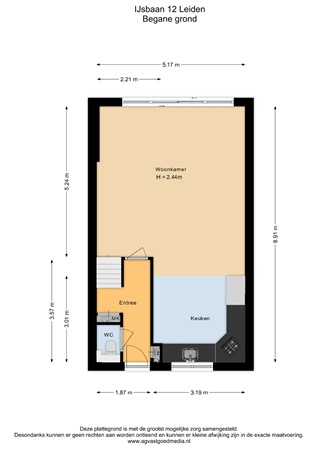 IJsbaan 12, 2331 ES Leiden - Begane grond - 2D.jpg