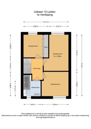 IJsbaan 12, 2331 ES Leiden - 1e Verdieping - 2D.jpg