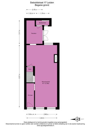 Sieboldstraat 17, 2315 HL Leiden - Begane grond - 2D.jpg