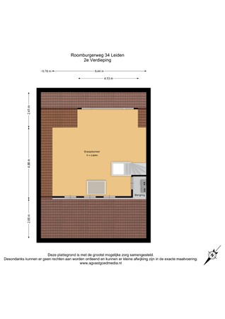 Roomburgerweg 34, 2314 XN Leiden - 2e Verdieping - 2D.jpg