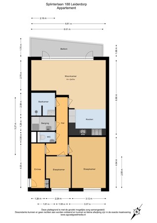Splinterlaan 188, 2352 TP Leiderdorp - Appartement - 2D - kopie.jpg