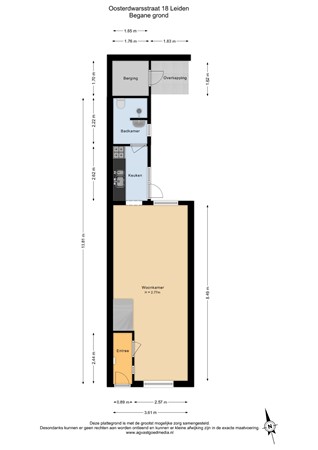 Oosterdwarsstraat 18, 2315 LS Leiden - Begane grond - 2D.jpg
