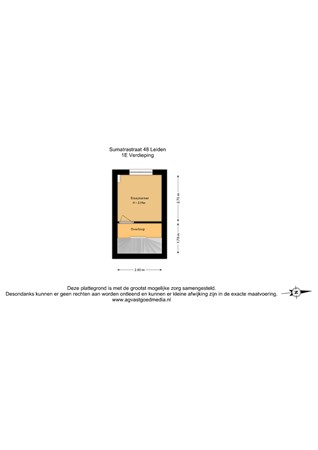 Sumatrastraat 48, 2315 BH Leiden - 1E Verdieping - 2D.jpg