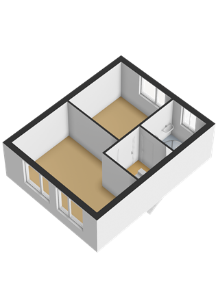 Hella Haasseplantsoen 9, 2343 KR Oegstgeest - 1e Verdieping - 3D.png