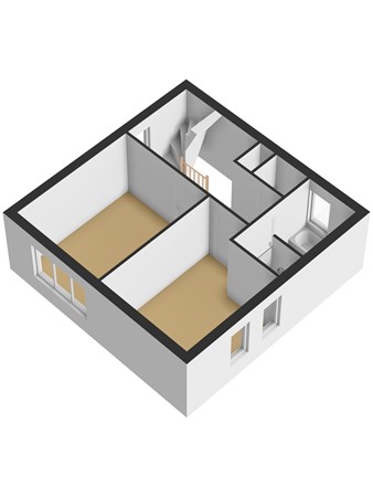 Voerstraat 16, 2353 NS Leiderdorp - 3D_2e_Verdieping.jpg