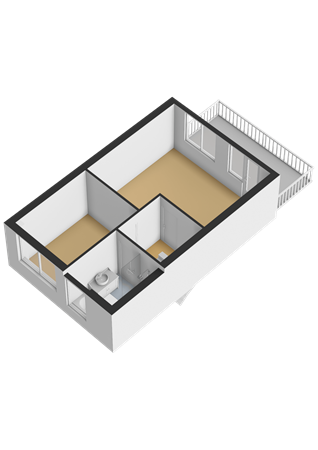 Parelduiker 41, 2201 XE Noordwijk - 1e Verdieping - 3D.png