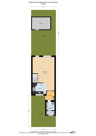 Burgemeester Vostersstraat 61, 2377 XH Oude Wetering - Situatie - 2D.jpg