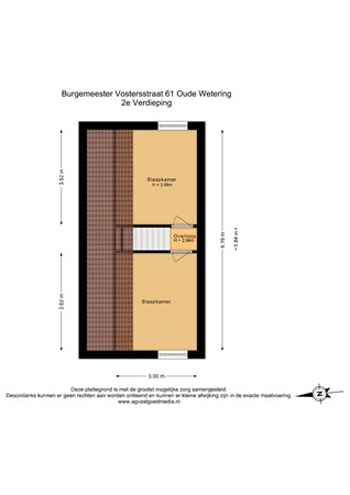 Burgemeester Vostersstraat 61, 2377 XH Oude Wetering - 2e Verdieping - 2D.jpg