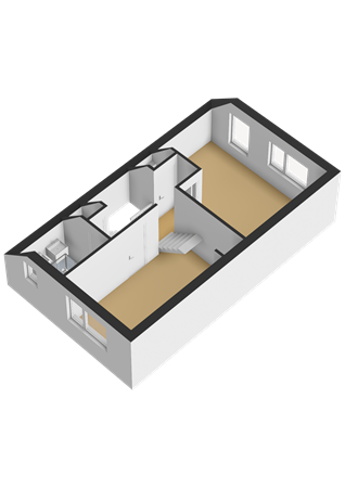Burgemeester Vostersstraat 61, 2377 XH Oude Wetering - 1e Verdieping - 3D.png