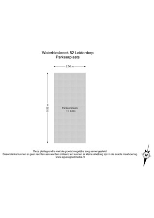 Waterbieskreek 52, 2353 JH Leiderdorp - Parkeerplaats - 2D.jpg