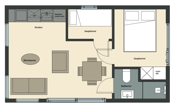 Veerweg, 4681 RH Nieuw-Vossemeer - plattegrond Zwaluwvlucht afbeelding.png