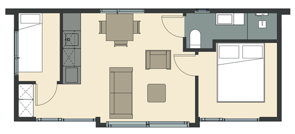 Veerweg, 4681 RH Nieuw-Vossemeer - Rietkreek plattegrond afbeelding.png
