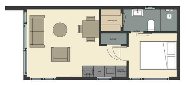 Veerweg, 4681 RH Nieuw-Vossemeer - Plattegrond Wilgendroom afbeelding.png