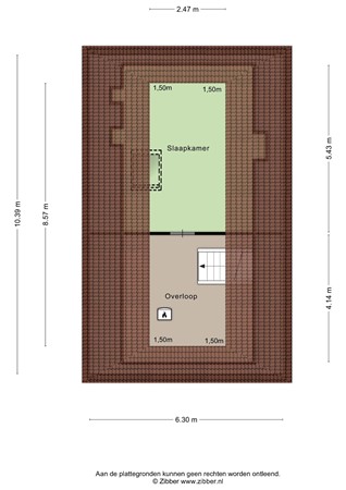 Floorplan - Wethouder Van Den Wildenbergstraat 13, 5126 TK Gilze