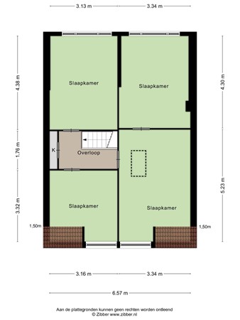 Floorplan - Ringbaan-Oost 232, 5018 HB Tilburg
