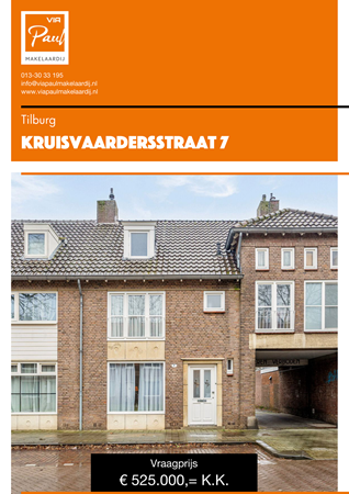 Brochure preview - Kruisvaardersstraat 7 Tilburg