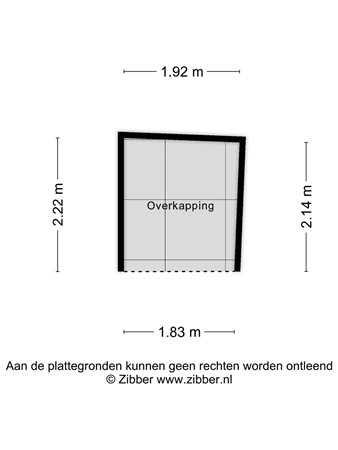 Floorplan - Esperloop 13, 5032 XM Tilburg