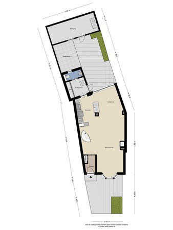Floorplan - Billitonstraat 3, 5014 CB Tilburg