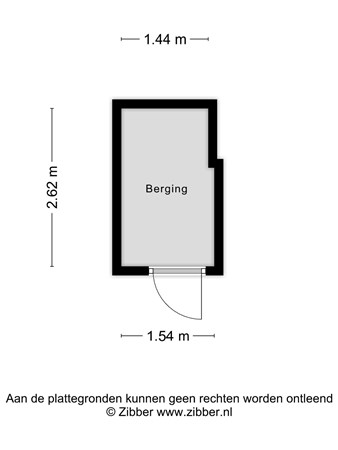 Floorplan - Kempenaarplaats 38, 5017 DX Tilburg