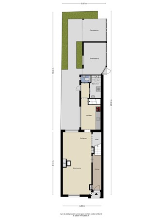 Floorplan - Nijverstraat 143, 5041 AE Tilburg