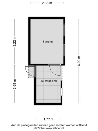 Floorplan - De Hilver 35, 5052 VJ Goirle