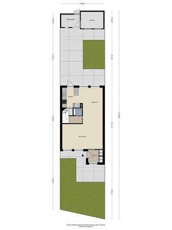 Floorplan - De Hilver 35, 5052 VJ Goirle