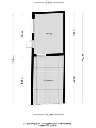 Floorplan - Molenstraat 72, 5014 NE Tilburg
