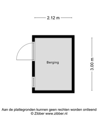 Floorplan - Fatimastraat 75, 5021 AM Tilburg