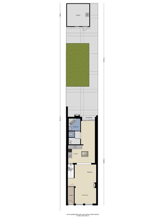 Floorplan - Balistraat 8, 5014 BH Tilburg