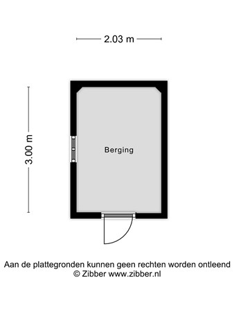 Floorplan - Sas van Gentstraat 41, 5035 GL Tilburg