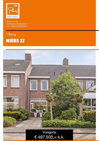 Brochure preview - Niers 22 Tilburg