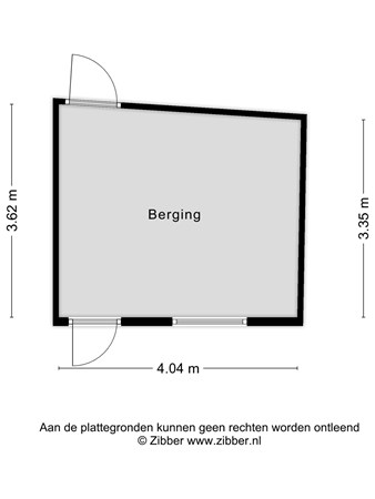 Floorplan - Hoogvensestraat 157, 5017 CD Tilburg