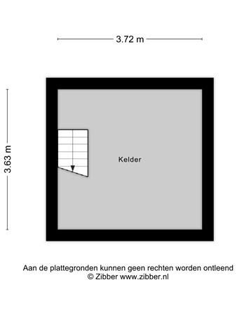 Floorplan - Elzenstraat 29, 5038 HC Tilburg