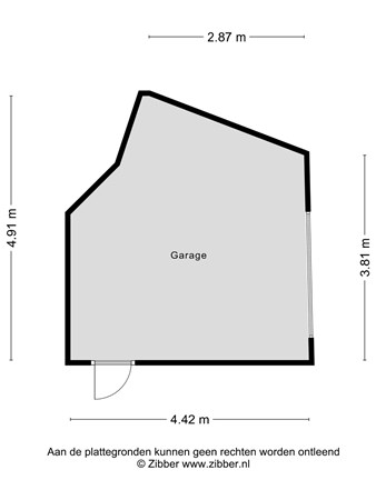 Floorplan - Sint Sebastiaanstraat 32, 5017 AW Tilburg