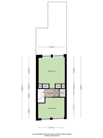 Floorplan - Lieven de Keijstraat 54, 5041 GV Tilburg