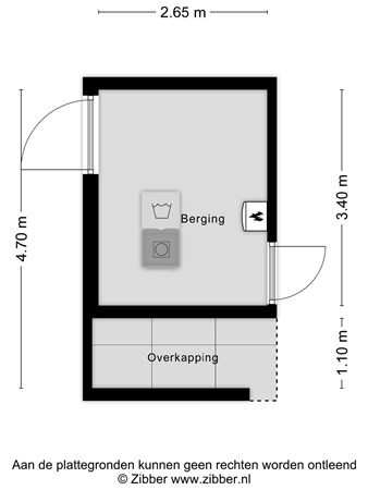 Floorplan - Ridderstraat 9, 5021 DS Tilburg