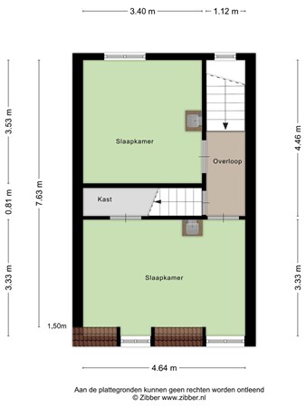 Floorplan - Korvelseweg 162, 5025 JL Tilburg