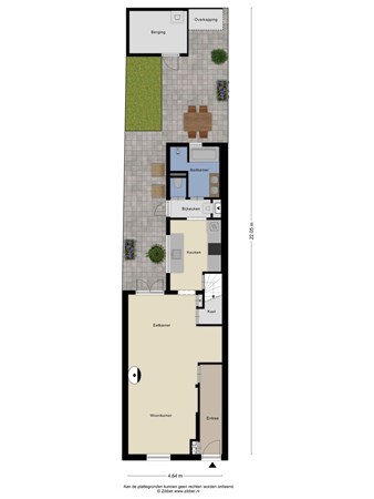 Floorplan - Korvelseweg 162, 5025 JL Tilburg