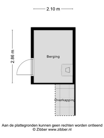 Floorplan - Korvelseweg 162, 5025 JL Tilburg